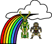 rainbow and gods pix